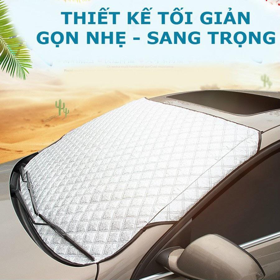 Bạt phủ trùm che đậy bảo vệ xe ô tô loại vải dù oxford cao cấp Huyndai, Honda, Mazda, Toyota,Kia