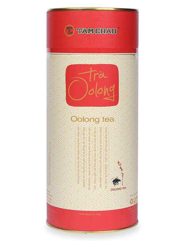 Trà Oolong Tâm Châu lon giấy 100gr