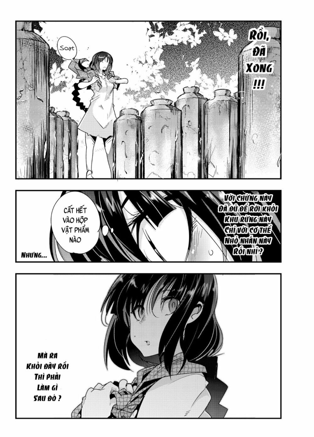 chuyển sinh thành con gái, tôi sẽ sinh tồn tại dị giới - yoku wakaranai keredo isekai ni tensei shiteita you desu chapter 2 14