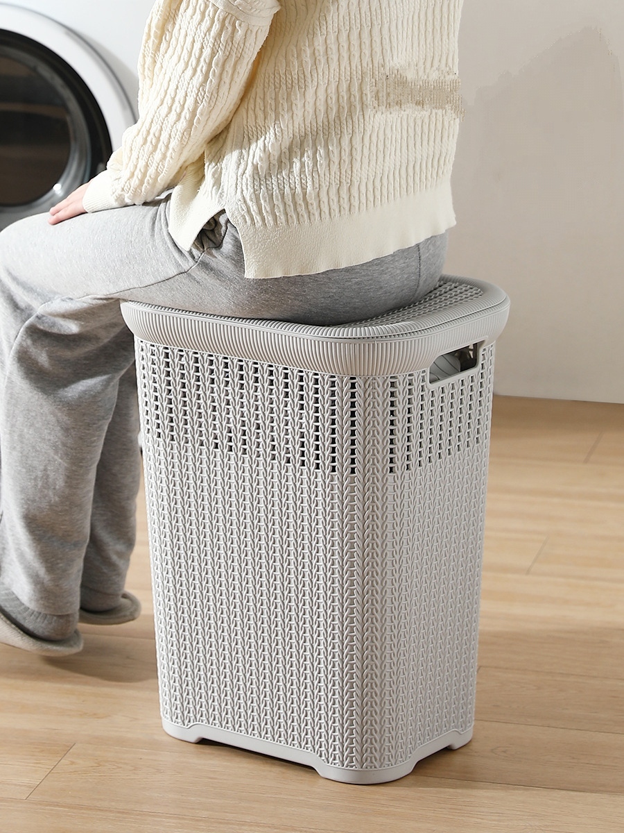 Giỏ đựng đồ quần áo có nắp Hàn Quốc Cao Cấp