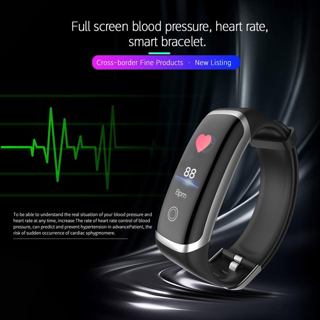 Bluetooth  Smart Watches Wristband Bracelet Band Sport Heart Rate Monitor