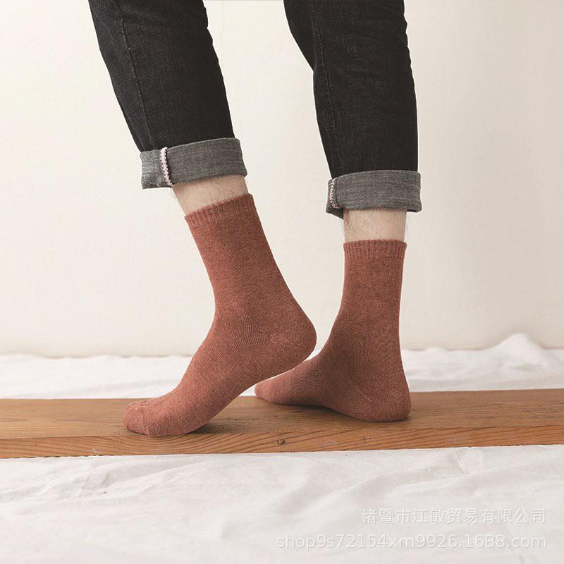 Tất cao cổ lót nỉ NAM/NỮ siêu dày, siêu ấm phong các unisex T/153
