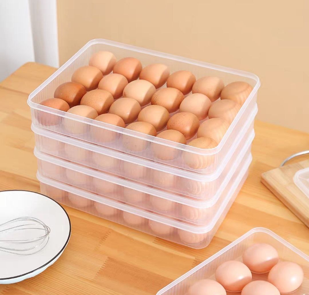 Khay đựng trứng có nắp đậy 24 quả