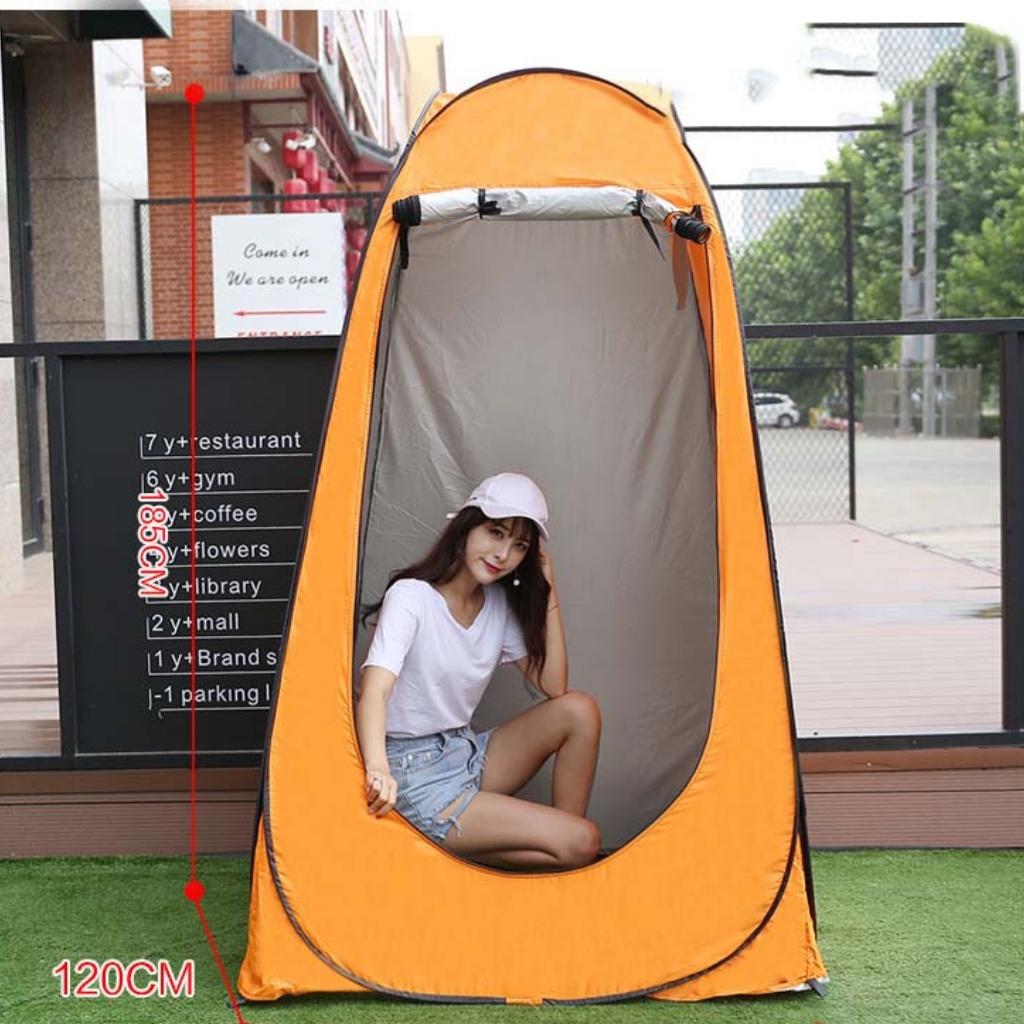 Lều thay đồ ngoài trời vệ sinh dã ngoại gọn nhẹ tiện dụng, gấp gọn đồ chụp ảnh ngoại cảnh tự bung.