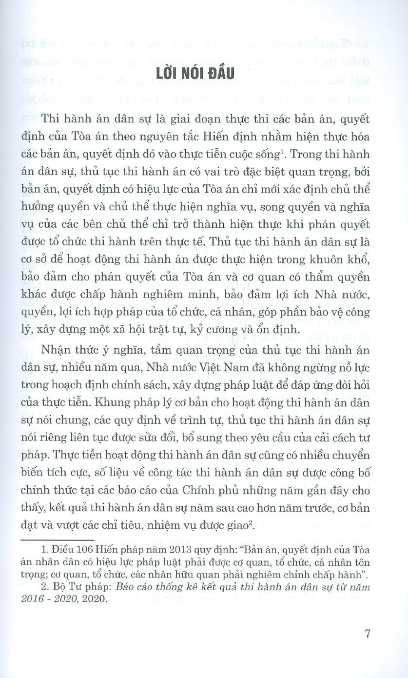 Pháp Luật Về Thủ Tục Thi Hành Án Dân Sự