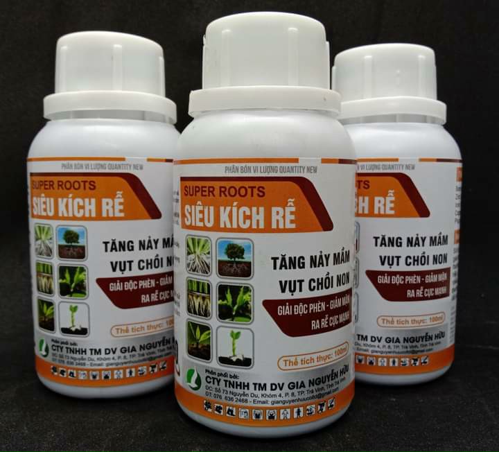 SIÊU KÍCH RỄ 100ML GIÚP CÂY RA RỄ NHANH, RỄ KHOẺ