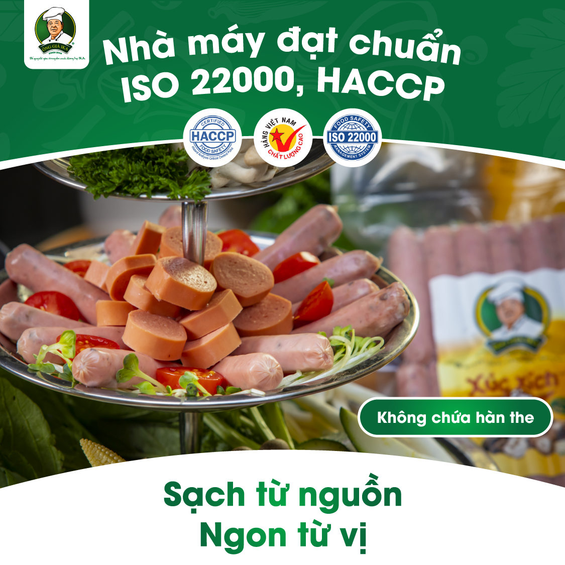 [Chỉ Giao Hà Nội] Xúc xích Nấm 400g