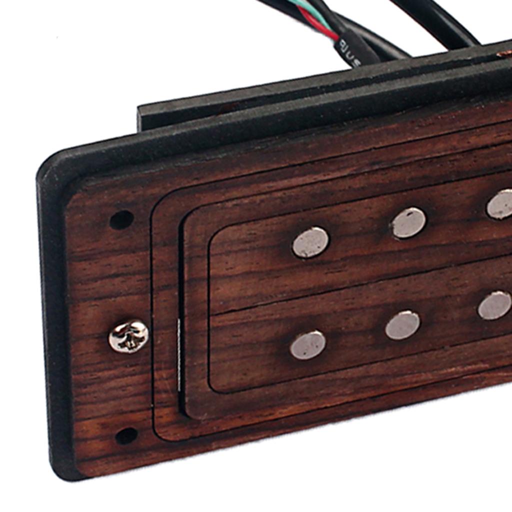 Sunnimix Gỗ Hồng Sắc Humbucker Cho 3 Dây Phần Guitar