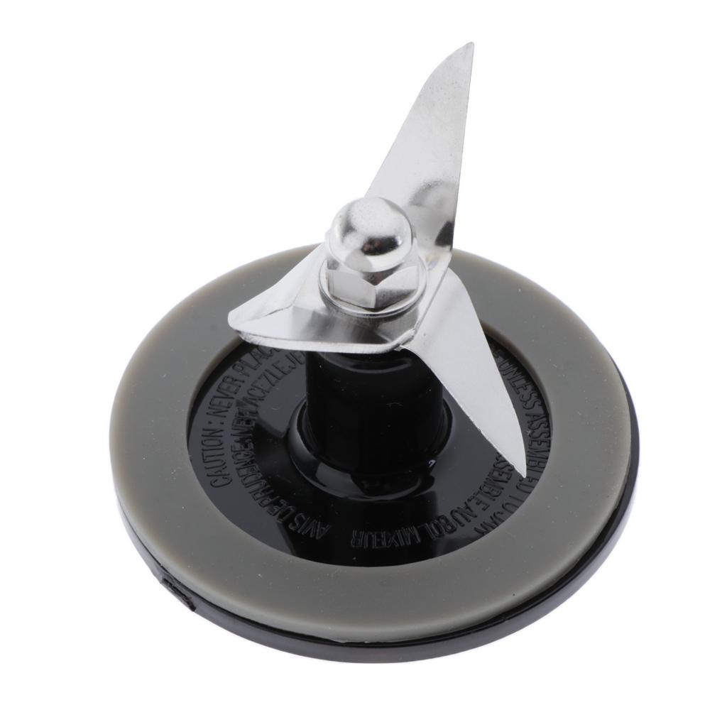 2Set Stainless Blender Cutting Blade & Gasket Fit Cuisinart SPB-456-2B