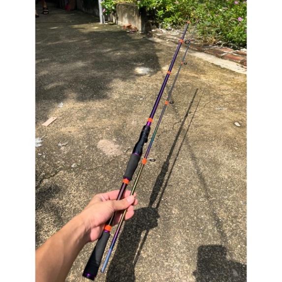 (sale)  Cần câu lure máy đứng + ngang CARON TITAN (DAIWA) - đại hạ giá