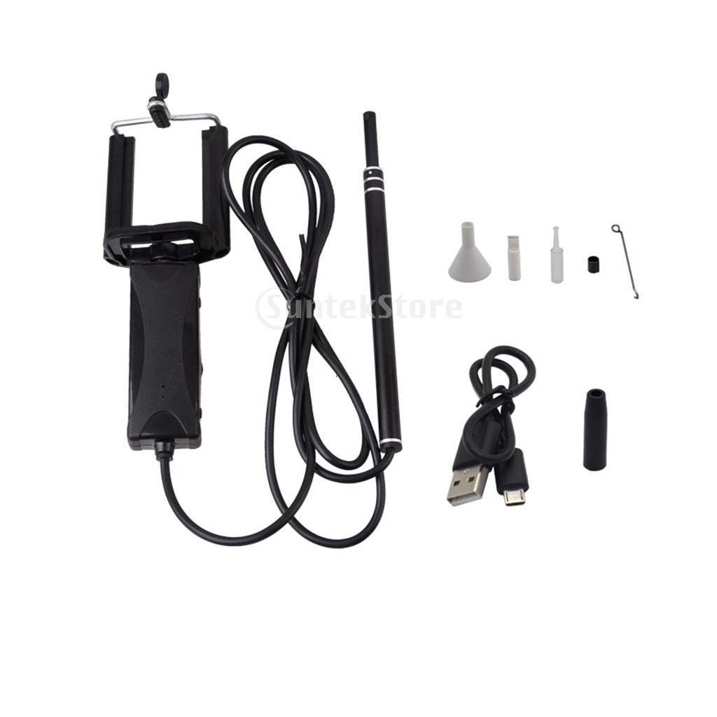 WiFi Megapixel Visual Ear Pick Earpick - Ear Cleaning USB Borescope - Ear Spoon HD Camera LED