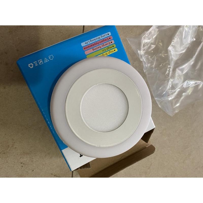 Ốp nổi viền màu xanh dương 3+3w…hàng cao cấp ..