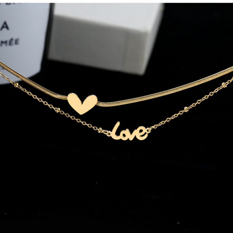 Lắc Chân 2 Tầng Love U Titan Ko Đen TT 3744