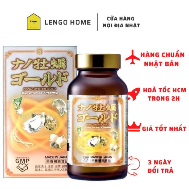 Viên uống tinh chất hàu Nano Gold Nichiei Bussan 120 viên