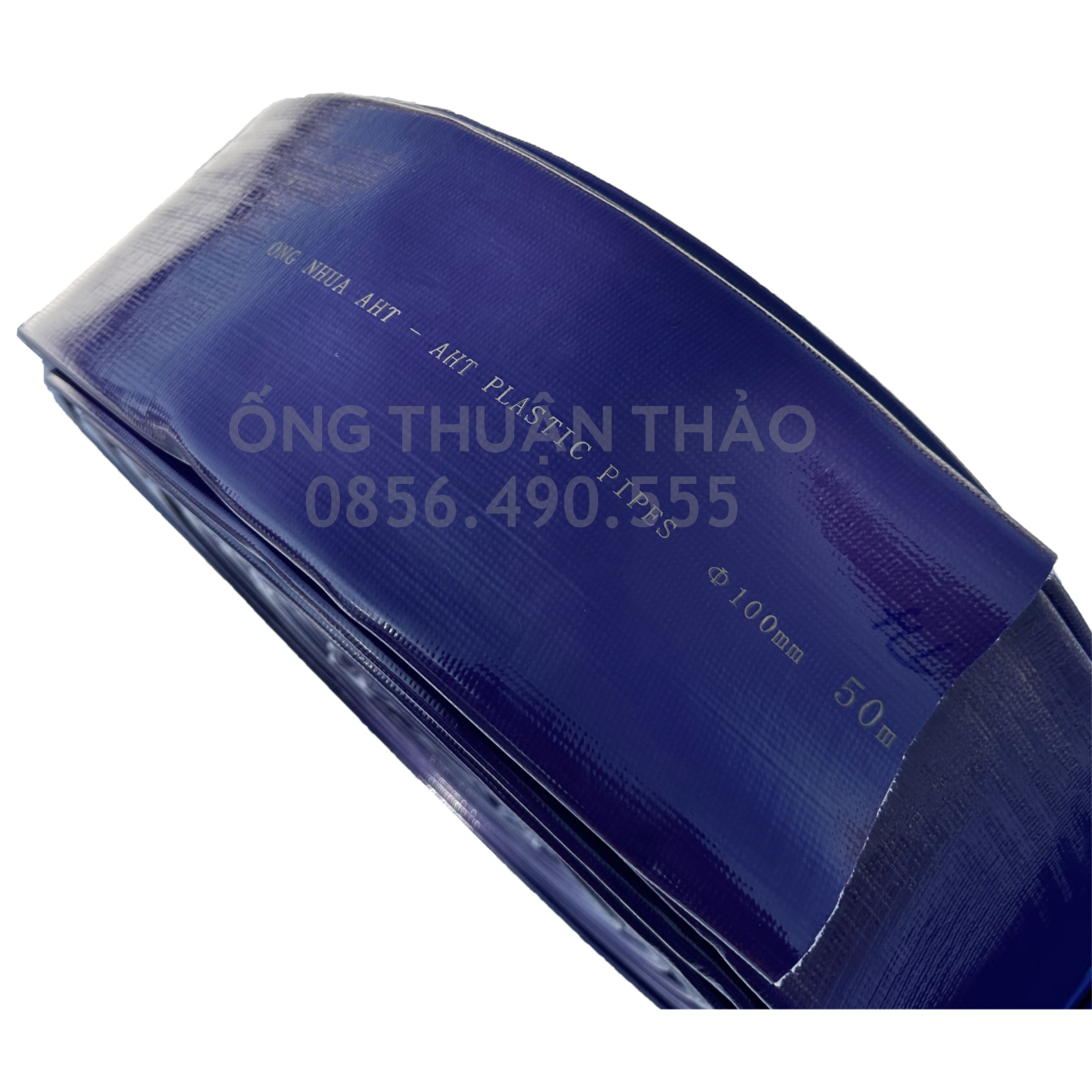 Ống bạt cốt dù tím phi 100MM cuộn 20M - Ống nhựa PVC tải cát sỏi THUẬN THẢO