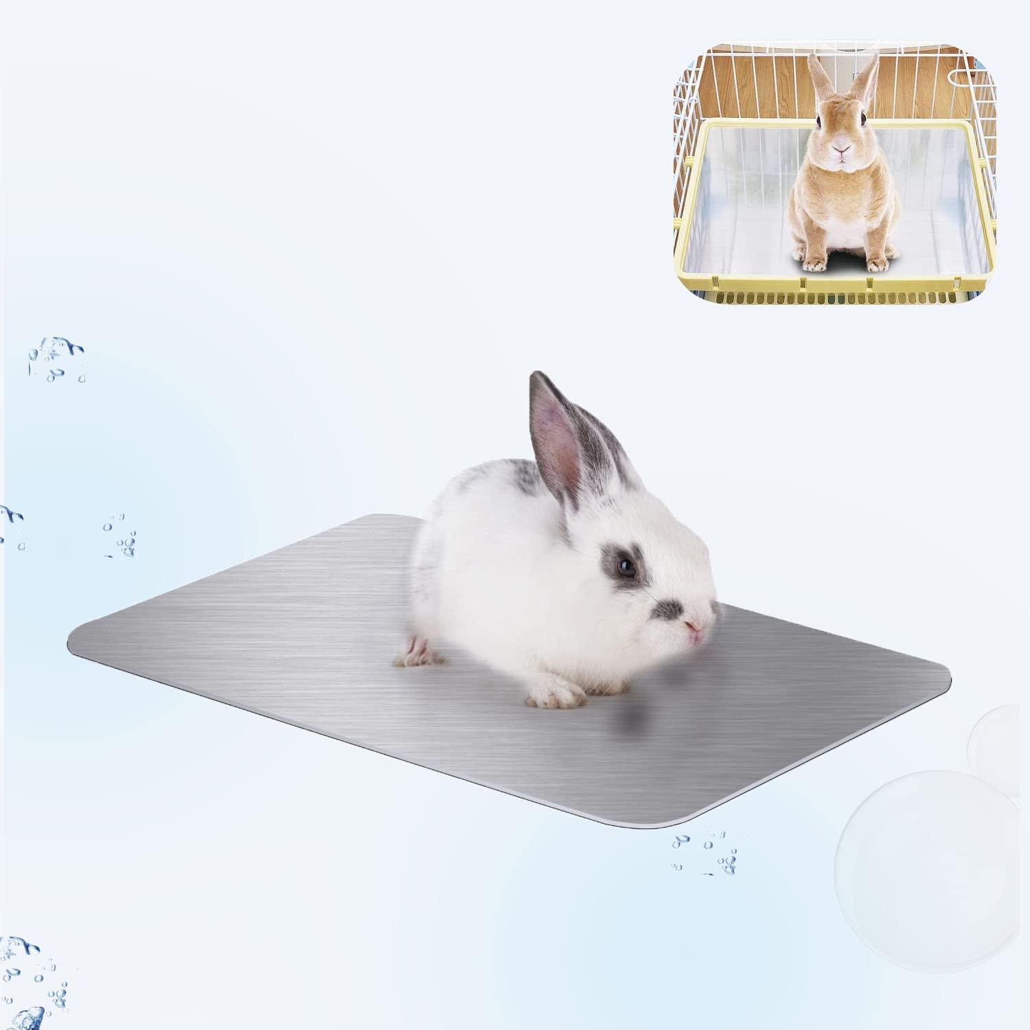 Tấm Làm Mát Rabbit, Tấm Làm Mát 30x20cm Cho Thỏ, Chuột Lang, Chinchilla, Hamster và Các Động Vật Nhỏ Khác Giữ Mát Trong Mùa Hè Này - Rabbit Cool Plate