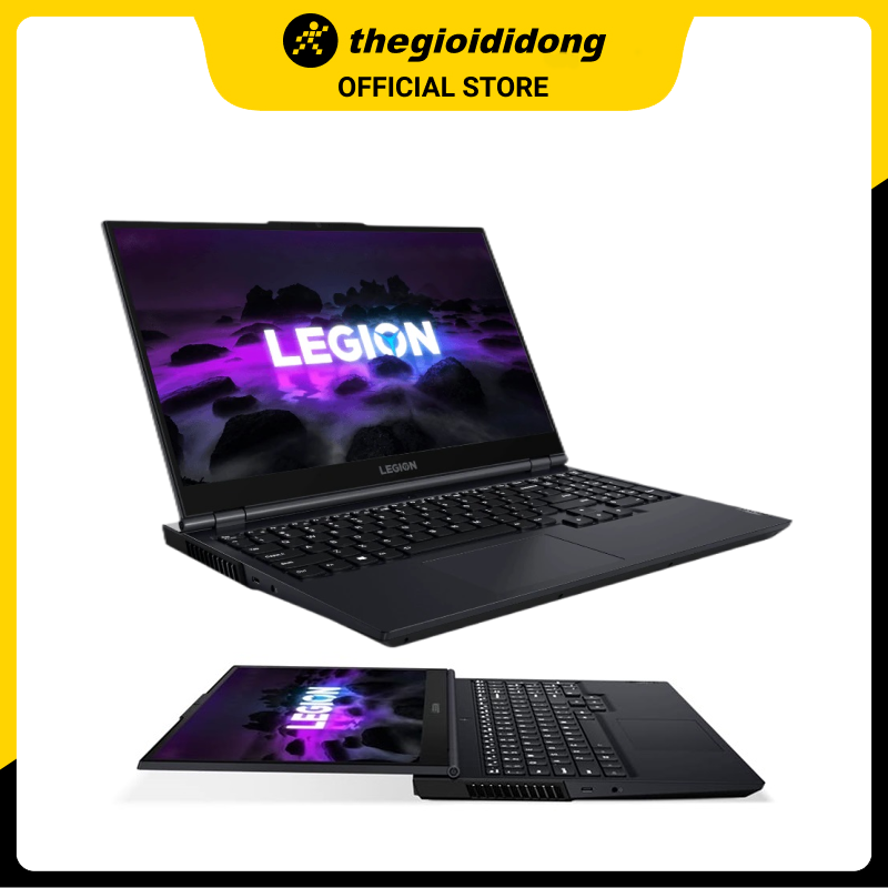 Laptop Lenovo Legion 5 15ACH6 R5 5600H/8GB/512GB/4GB RTX3050/15.6&quot;F/165Hz/Win11/(82JW00KLVN)/Xanh ko có đèn RGB - Hàng chính hãng