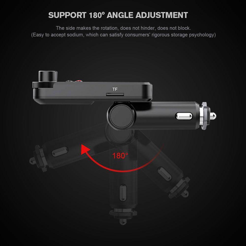 Tẩu Sạc Nhanh QC3.0 Trên Ô tô BT93 Tích hợp Nghe Nhạc MP3, Đài FM, Bluetooth 5.0, USB, Chế Độ EQ - Home and Garden