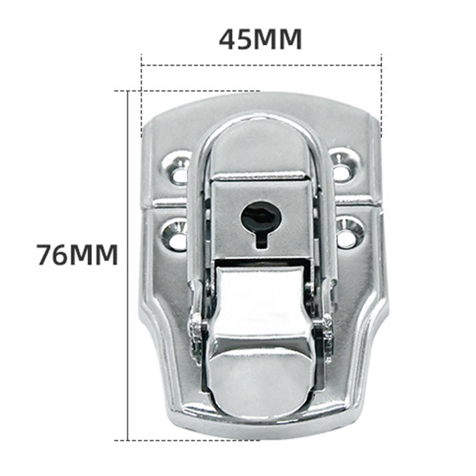4x Toggle Hasp Latch Locked Buckles for Wooden Box Jewelry Box