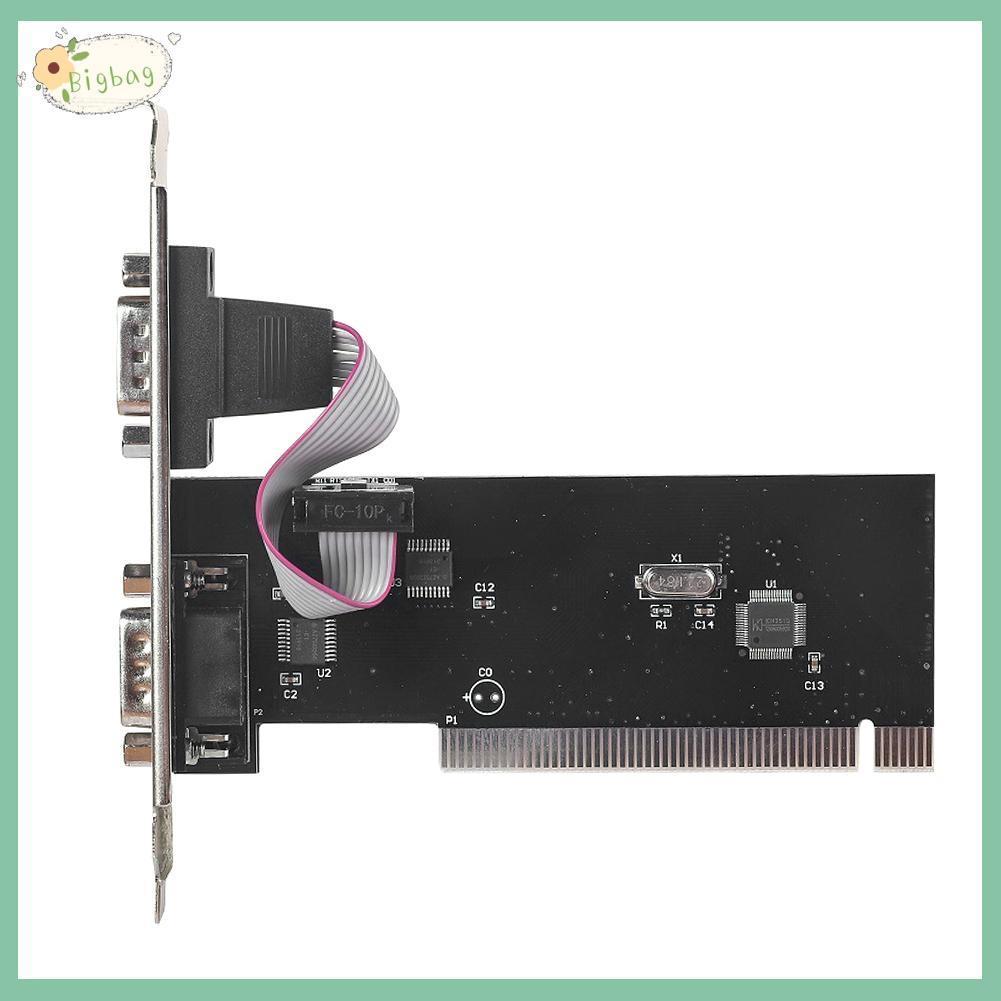 Thẻ mở rộng PCI sang COM 9 Pin RS232 giao diện DB9 chuyên dụng