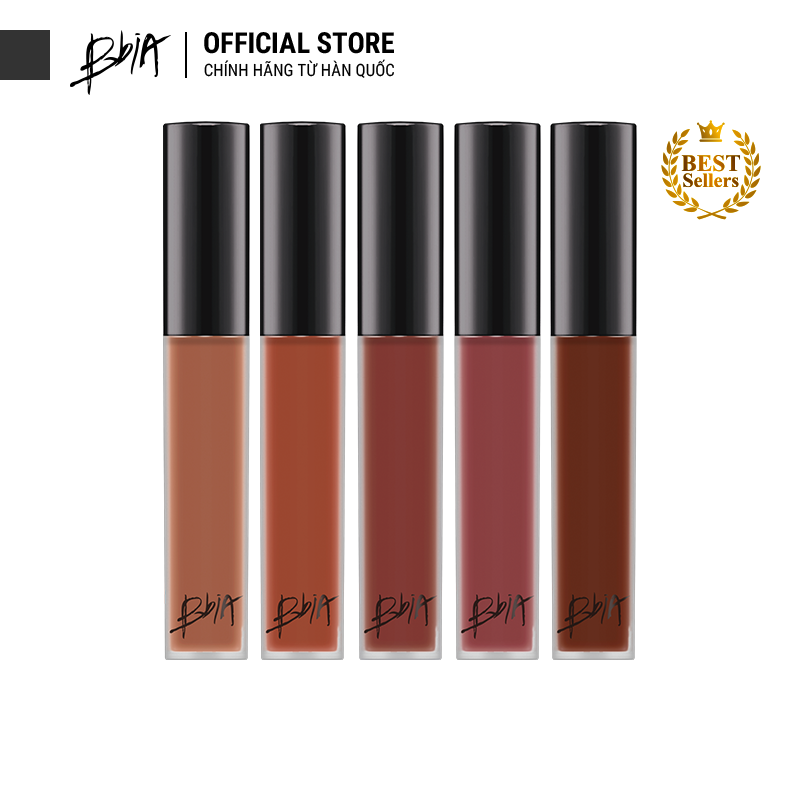 Son kem lì Bbia Last Velvet Lip Tint Version 8 5g (5 màu)