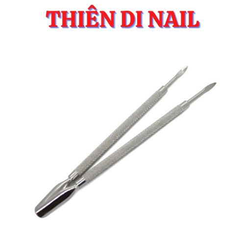 Que đẩy da, sủi móng chuyên dụng làm nail, cây đẩy da chết inox Thiên Di Nail