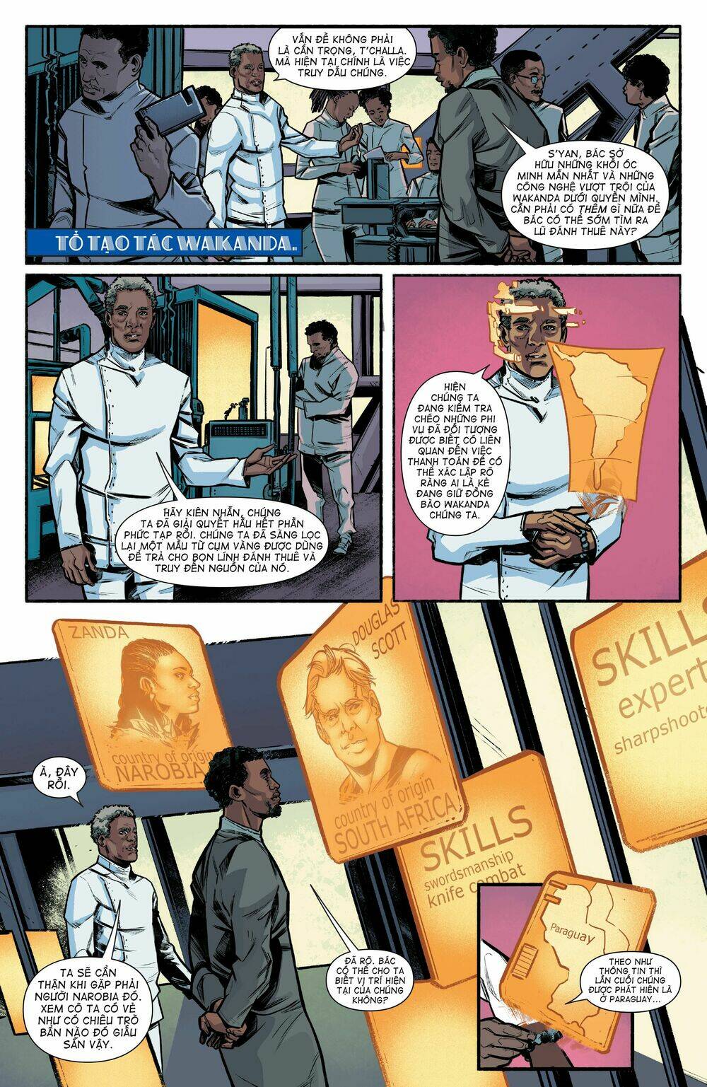 marvel's black panther prelude - hoàng đế báo đen tiền dẫn chapter 1 9