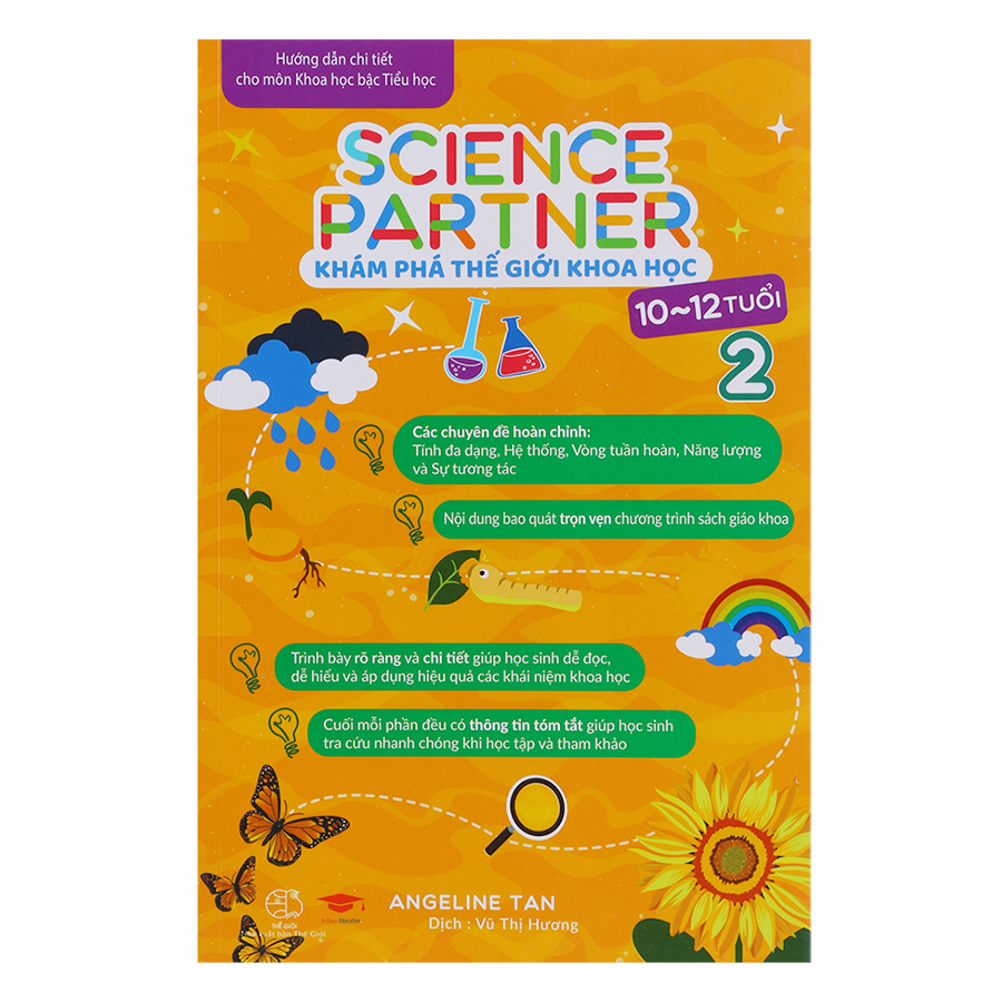 Sách khám phá thế giới khoa học 2 science partner 2 ( 10 - 12 tuổi )