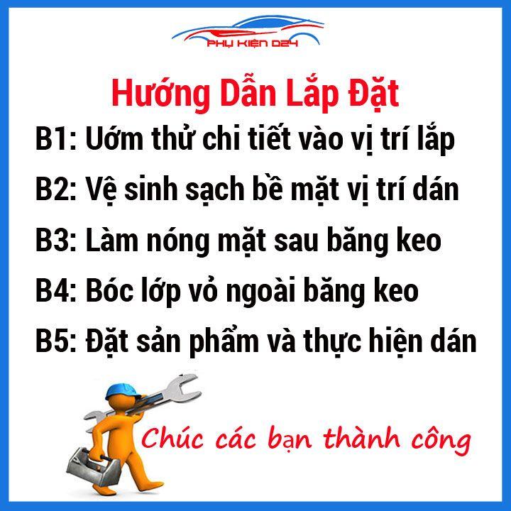 Vè che mưa cho xe ô tô Innova 2017-2018-2019-2020-2021-2022 vè 2 màu thái