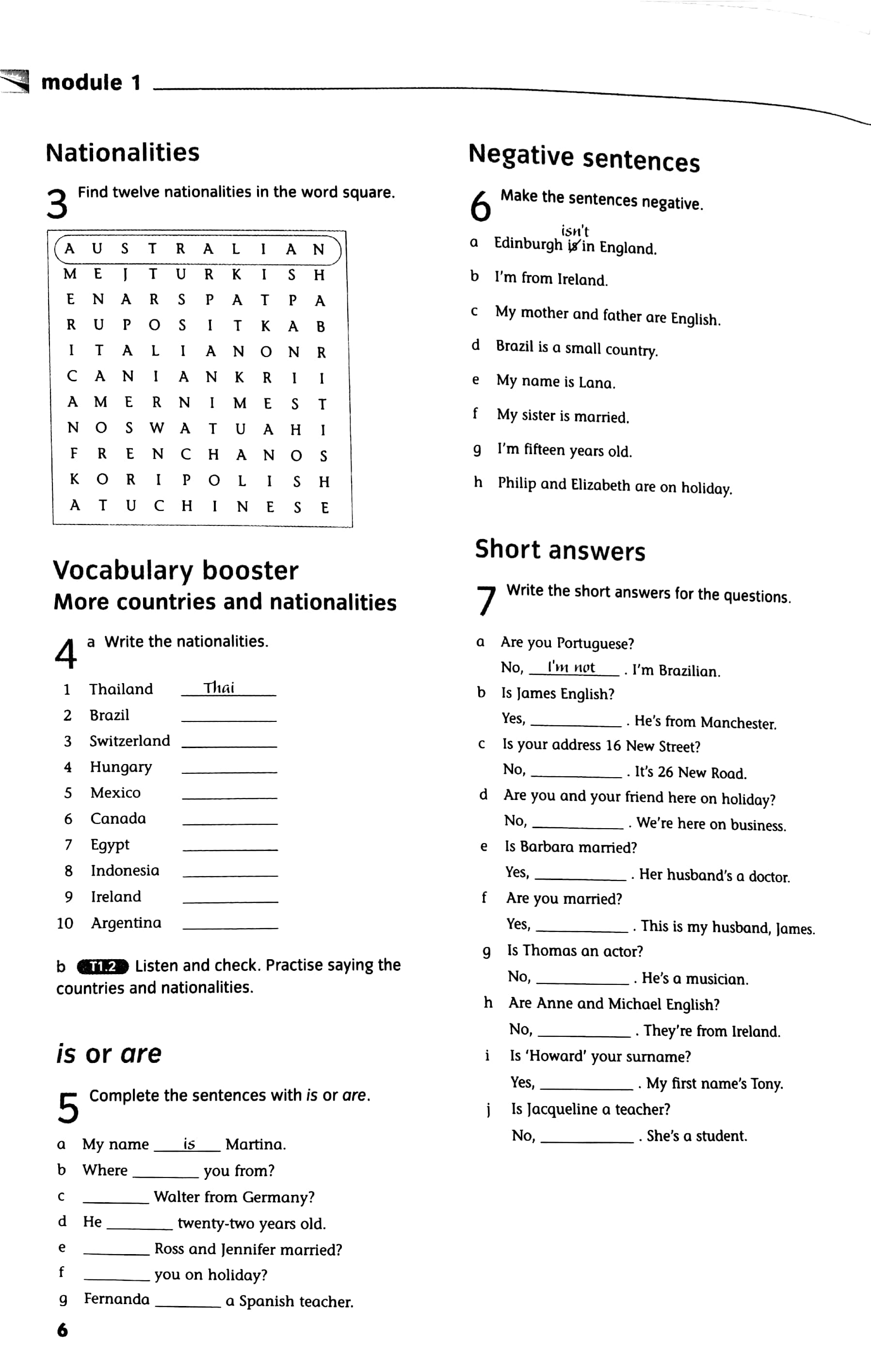 New Cutting Edge Elementary Workbook (With Answer Key)