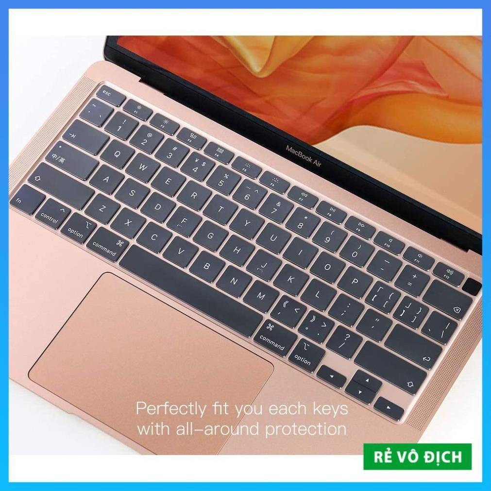 Miếng Lót, Phủ Bàn Phím Silicon Macbook Air 13&quot; (2020-2021) Model A2179 , A2337