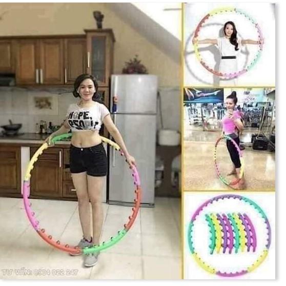 Vòng lắc giảm eo Massage Hoop