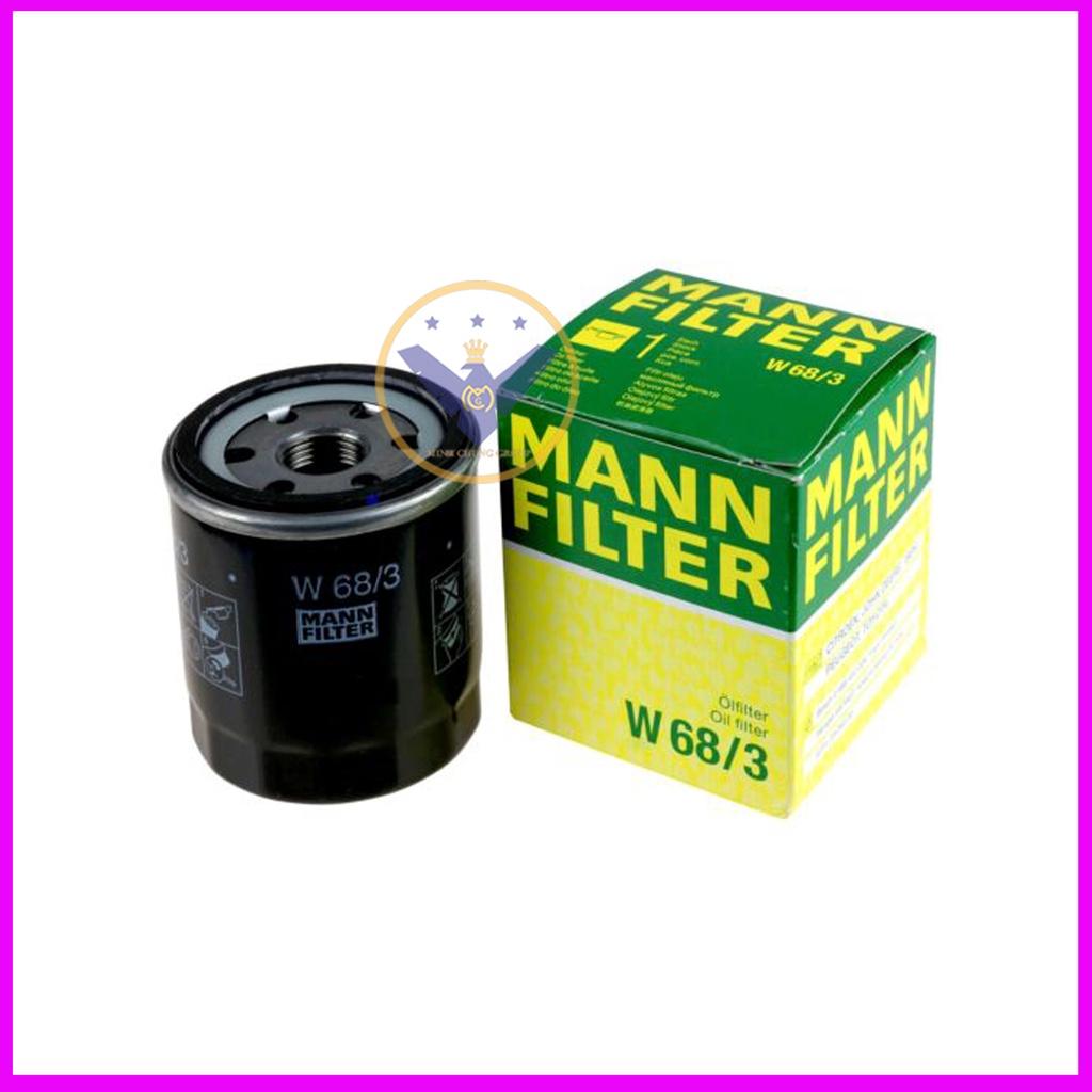 Lọc dầu nhớt Mann Filter cho xe Toyota Vios - Altis - Camry - W68/3