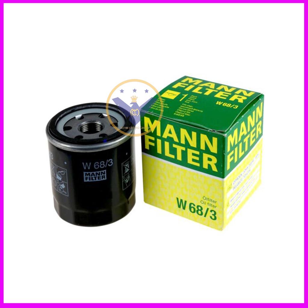 Lọc dầu nhớt Mann Filter cho xe Toyota Vios - Altis - Camry - W68/3