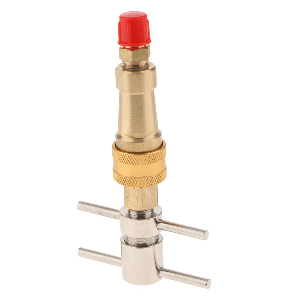 Áp Lực Bằng Đồng Kết Nối Nhanh Cắm Kéo Dài Thời Gian Kết Nối Nhanh Dụng Cụ 140MM
