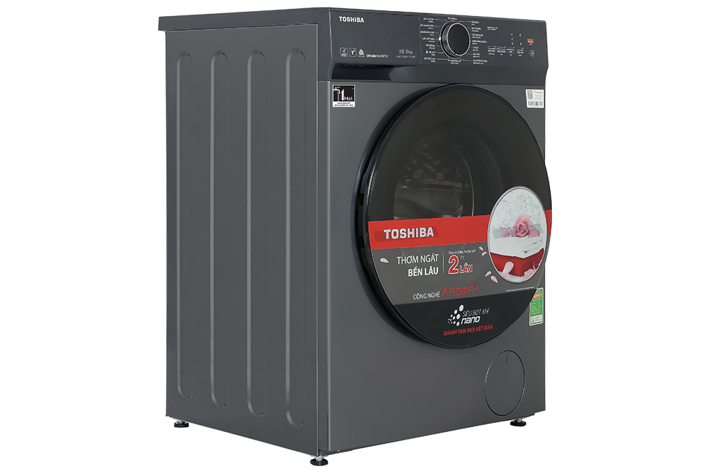 Máy giặt Toshiba Inverter 10.5 kg TW-T21BU115UWV - Hàng chính hãng - Chỉ giao HCM