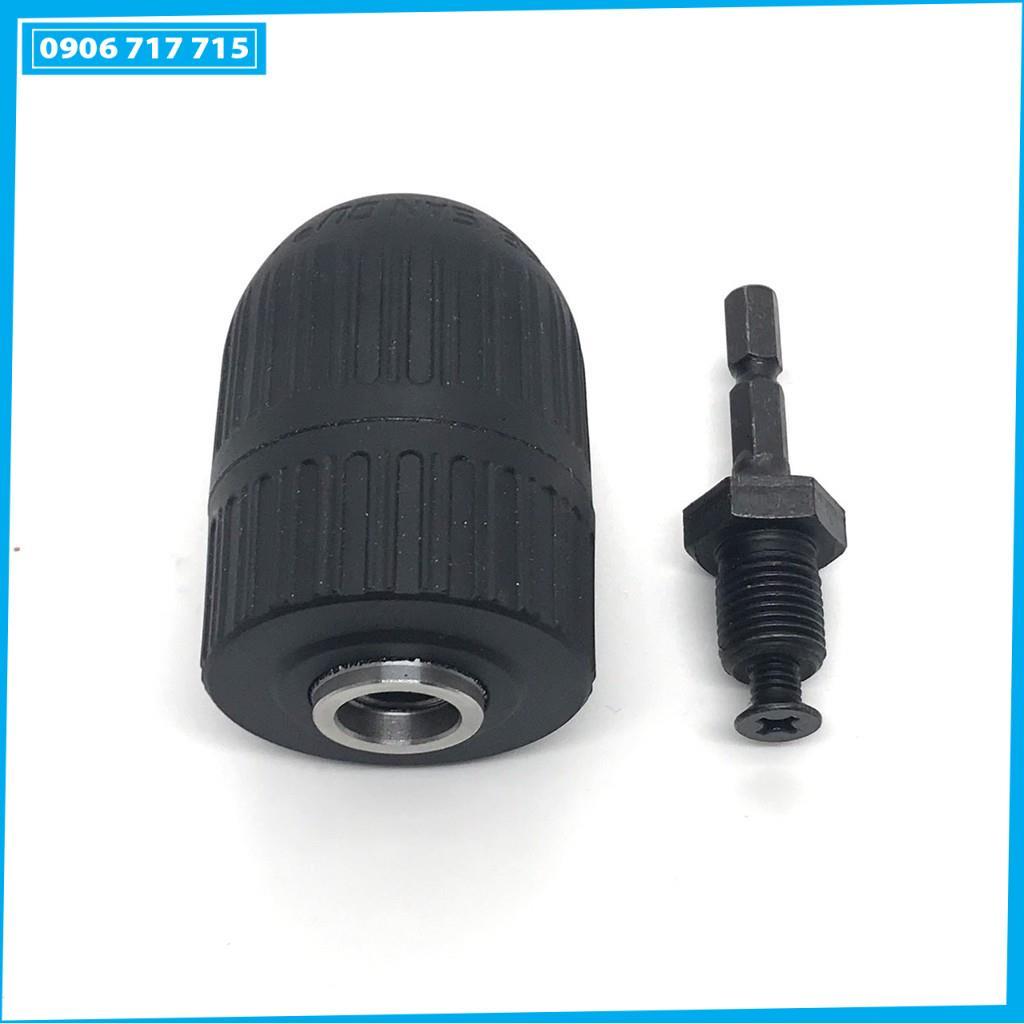 Đầu Khoan, Đầu Kẹp Mũi Khoan 10mm,13mm Nhựa Auto kèm Theo Đầu Chuyển Đổi