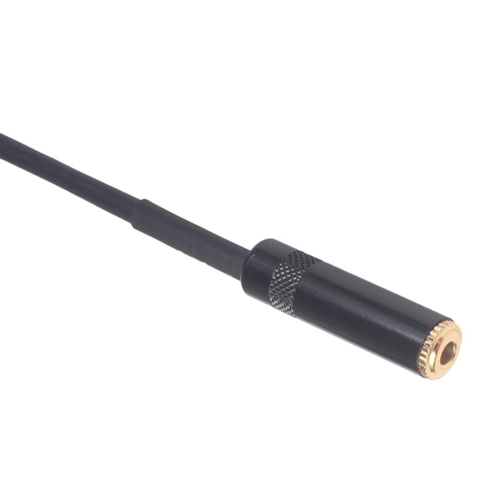 XLR Socket To 3.5 Mm Stereo Socket Cable | 0.1-2 Meters