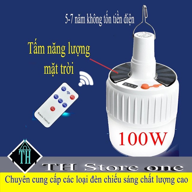 BÓNG ĐÈN TÍCH ĐIỆN CÓ ĐIỀU KHIỂN 100w hót nhất 2023