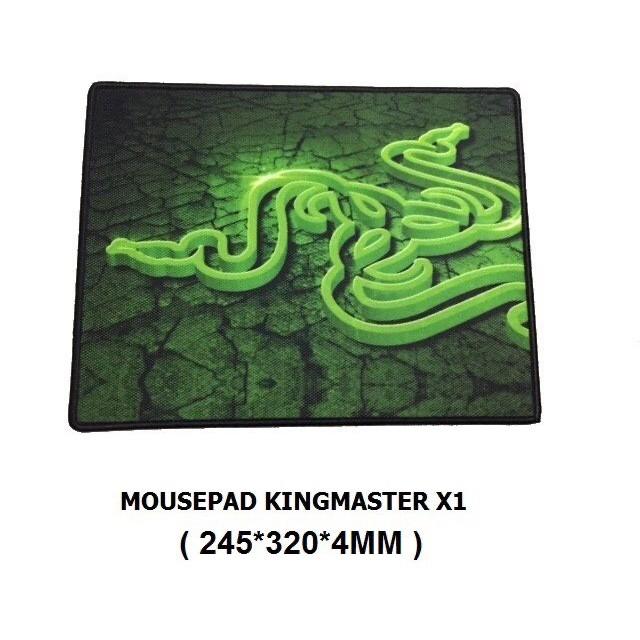 Mousepad - Lót chuột Kingmaster dòng X , X1 (245*320*4mm) , X2 (245*320*4mm), X3 (245*320*4mm) , X7 (250*290*2mm)