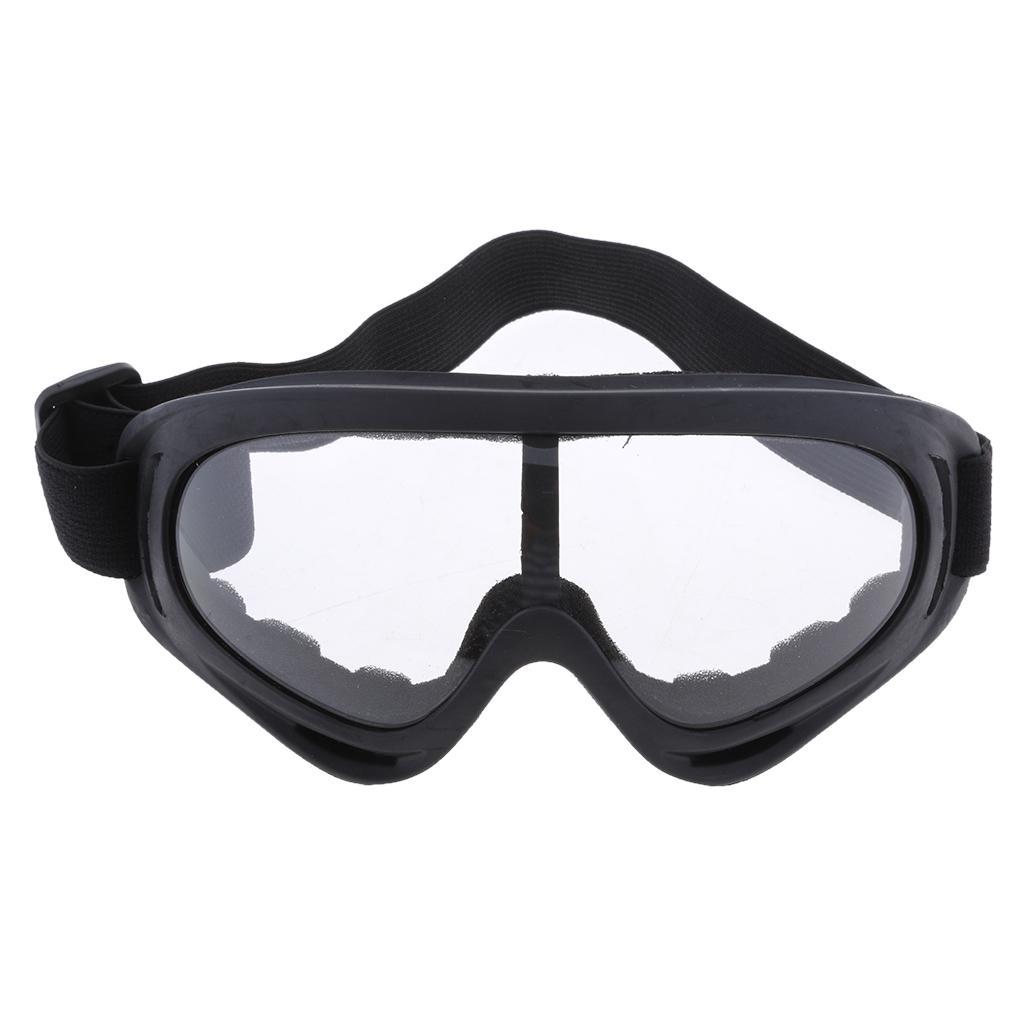 2x Motorcycle Bike ATV Dust Goggles Motocross Racing Road Eyewear Adults