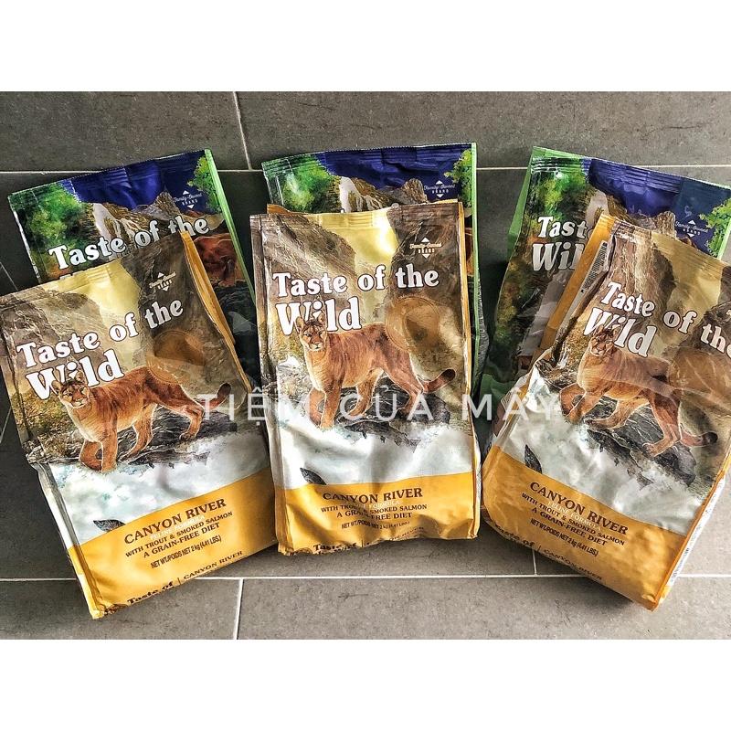 THỨC ĂN HẠT CHO MÈO GRAIN FREE - TASTE OF THE WILD