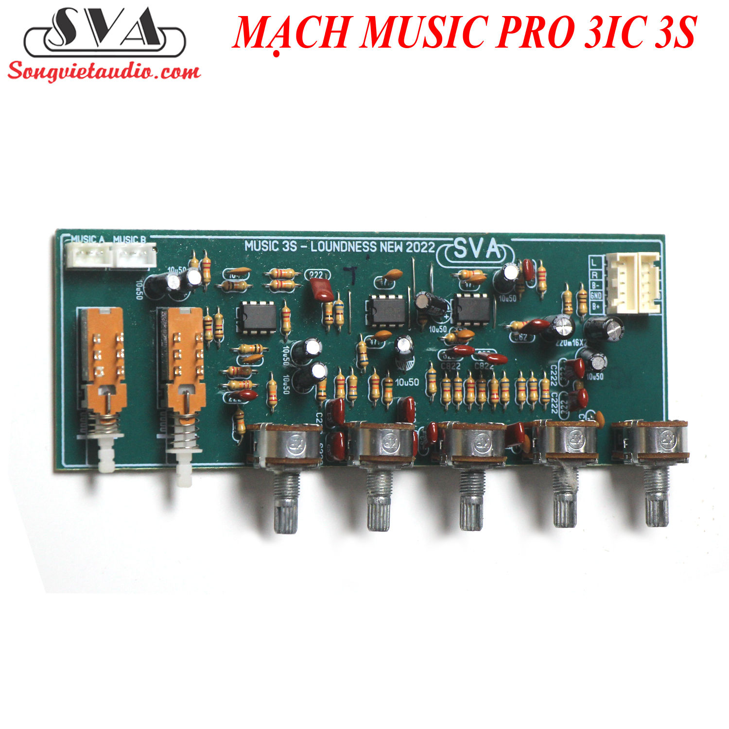 MẠCH MUSIC 3IC - 1 MẠCH