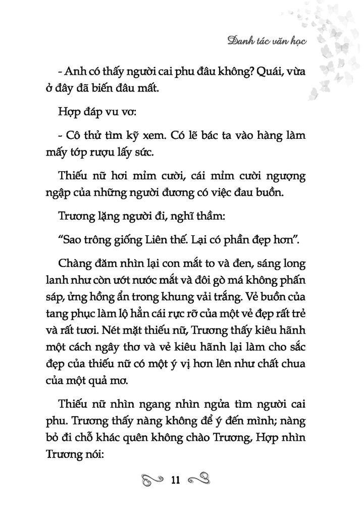 Danh Tác Văn Học Việt Nam - Bướm Trắng