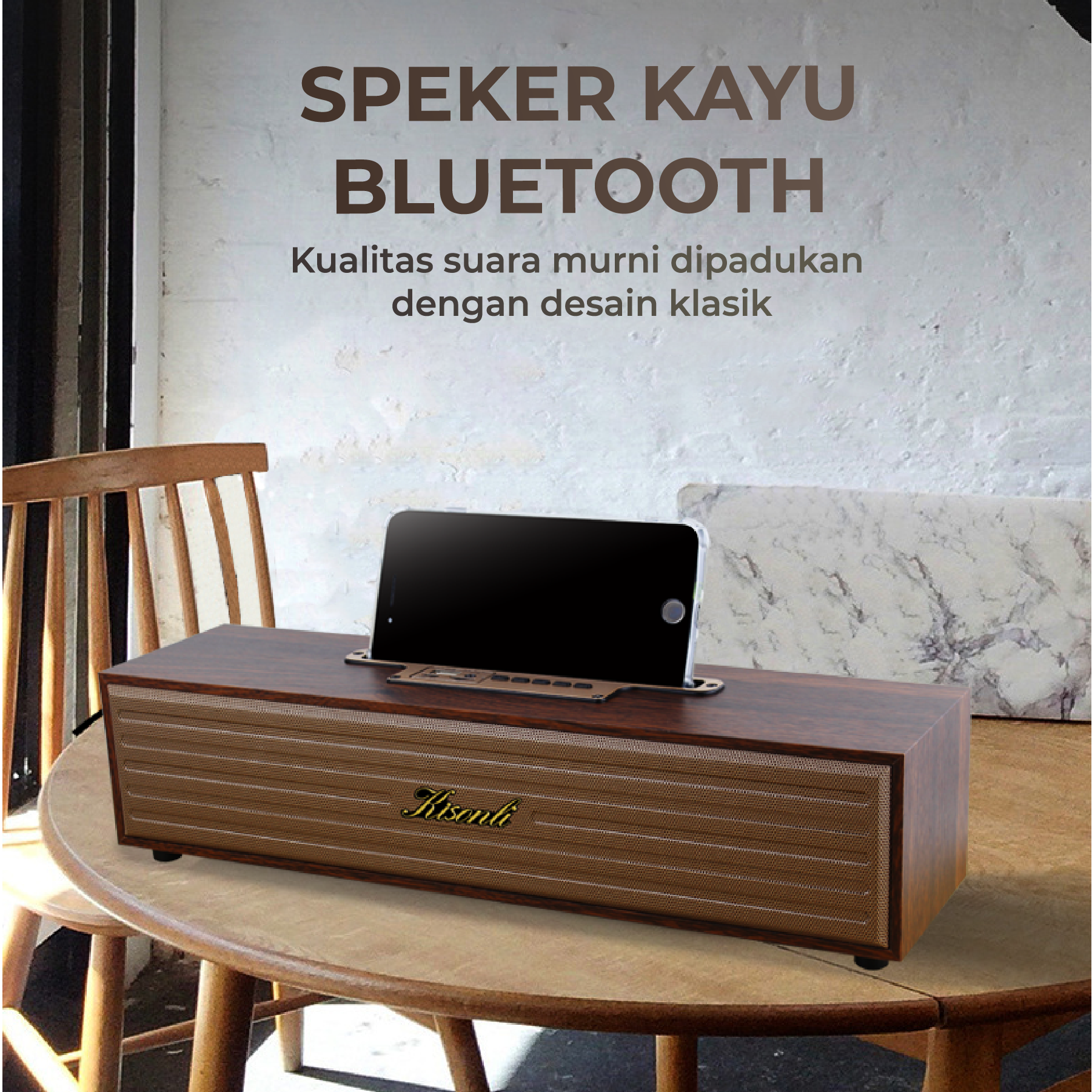 LOA BLUETOOTH/USB/TF G11A KISONLI 5W*2 - HN- HÀNG CHÍNH HÃNG
