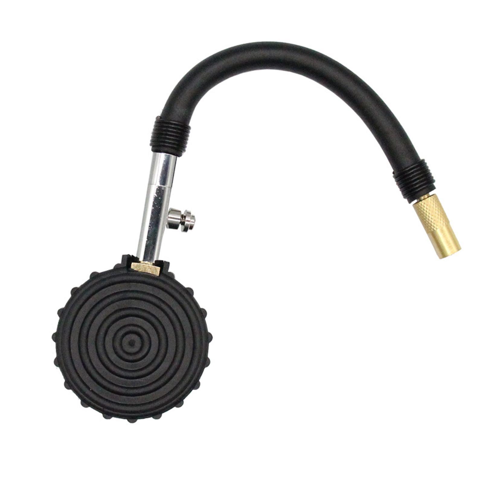 Flexible Hose 0-100 Psi Car Truck Wheel Mechanical Tire Pressure Gauge Meter