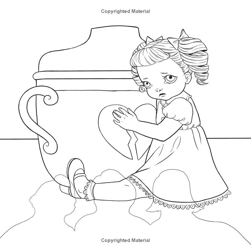 Cry Baby Coloring Book