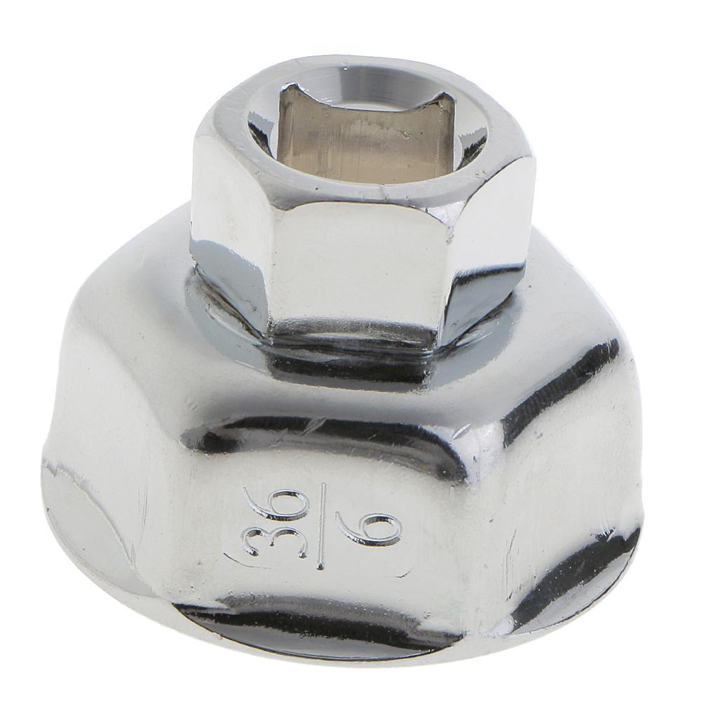 3xOil Filter Wrench Removal Cap Housing Tool Kit Socket Spanner Universal 36mm