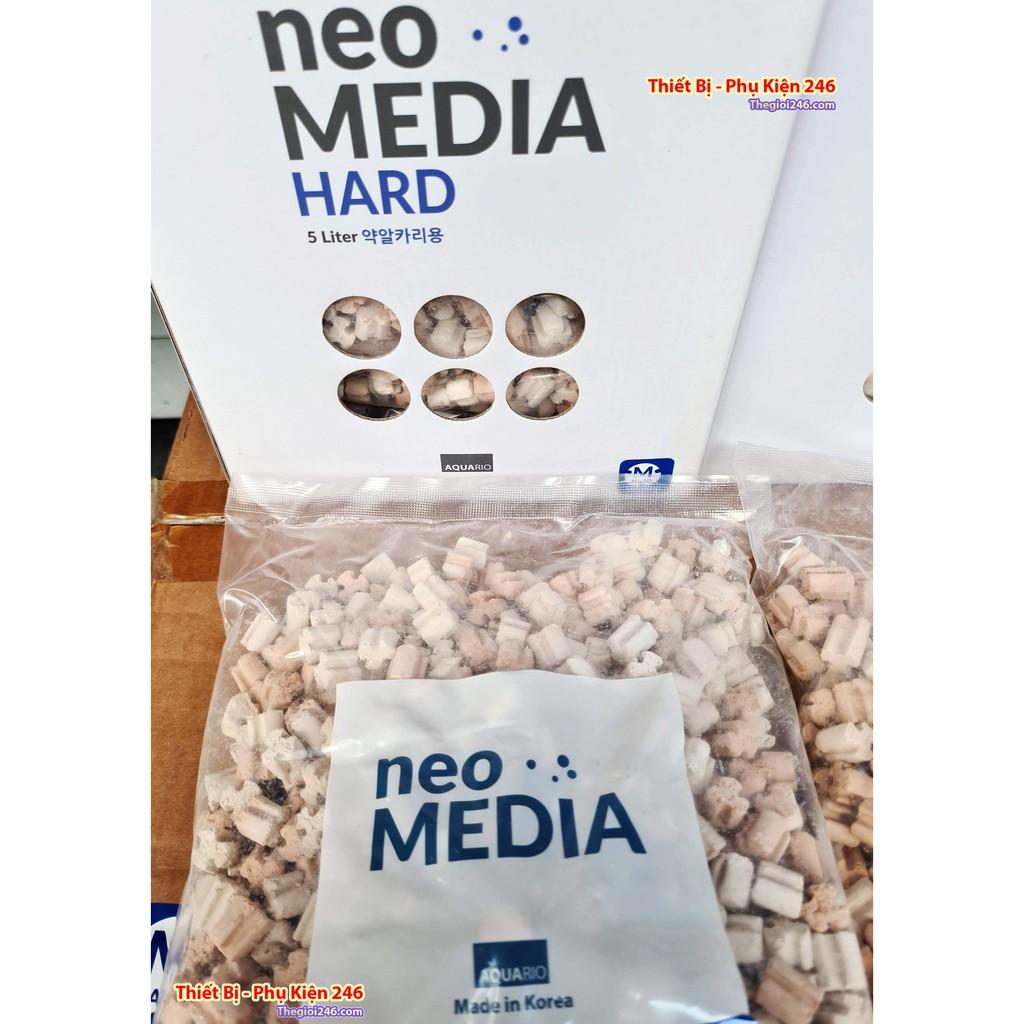 Vật liệu lọc NEO MEDIA HARD Premium 1L loại tốt giúp tăng PH nước neo hard