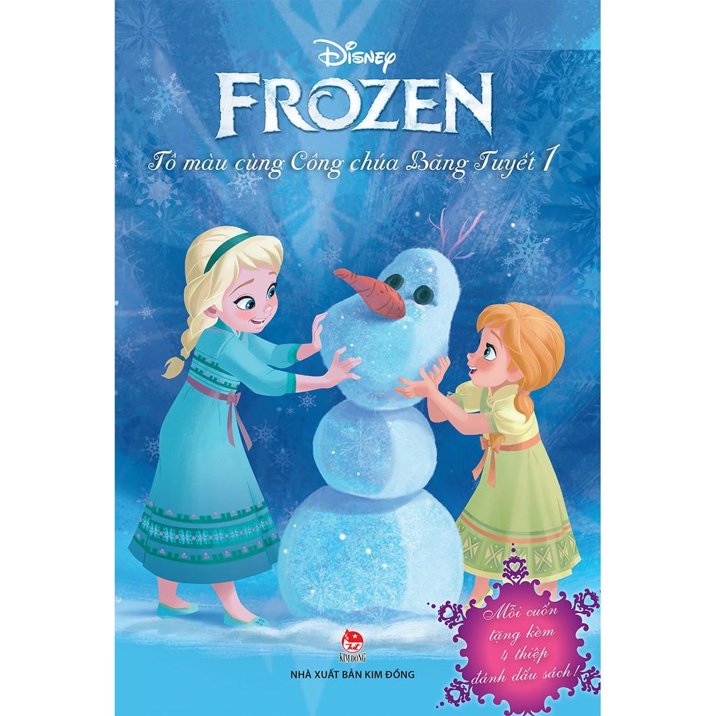 Combo Sách - Bộ Frozen - Tô Màu Cùng Công Chúa Băng Tuyết ( 6 Quyển )